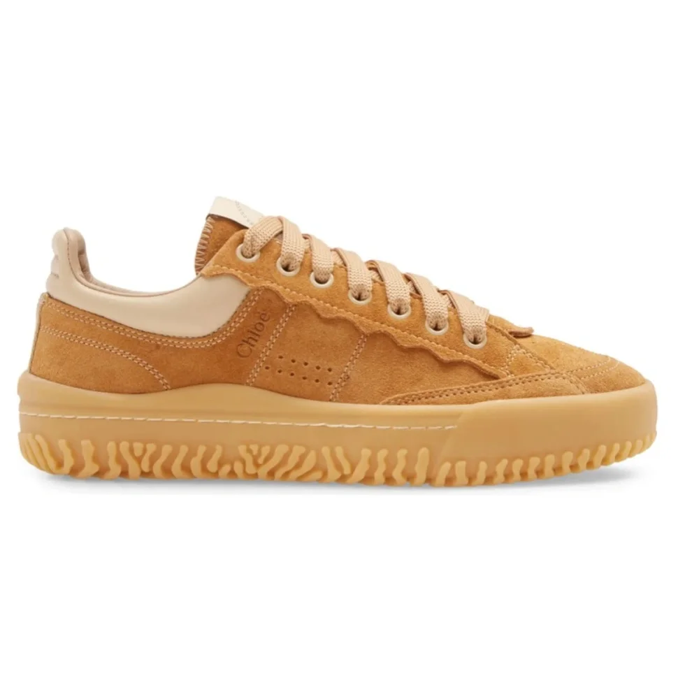 NIB $595 Chloé Franckie Low Top Sneaker (Women) in size 37!